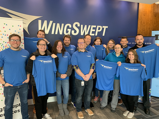 WingSwept athletic shirts