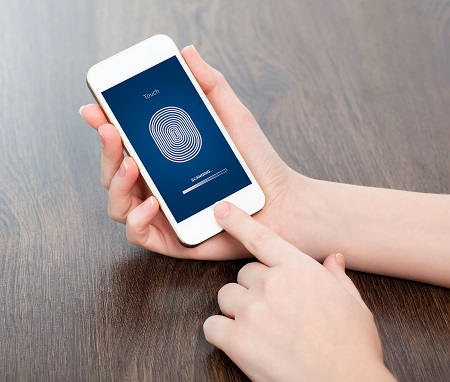 Smartphone Cybersecurity: Don't Compromise Your Business Data Security phonebiometrics450