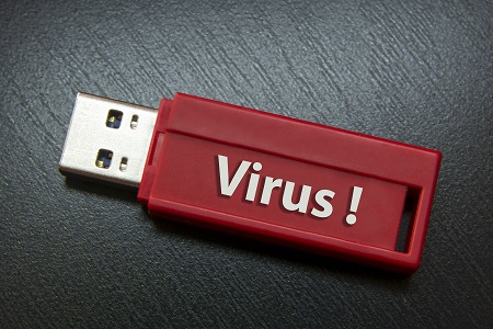 Unfortunately, this is not what an infected flash drive typically looks like.