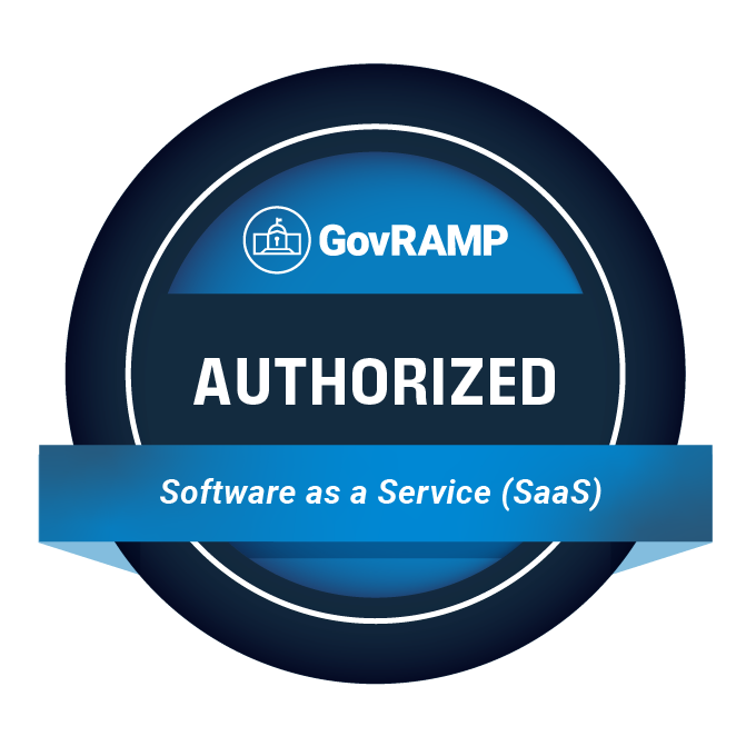 GovRAMP Authorized SaaS Badge