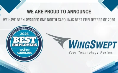 Strategic IT Management, Proven Cybersecurity Solutions WingSwept Named as one of the 2026 Best Employers in North Carolina