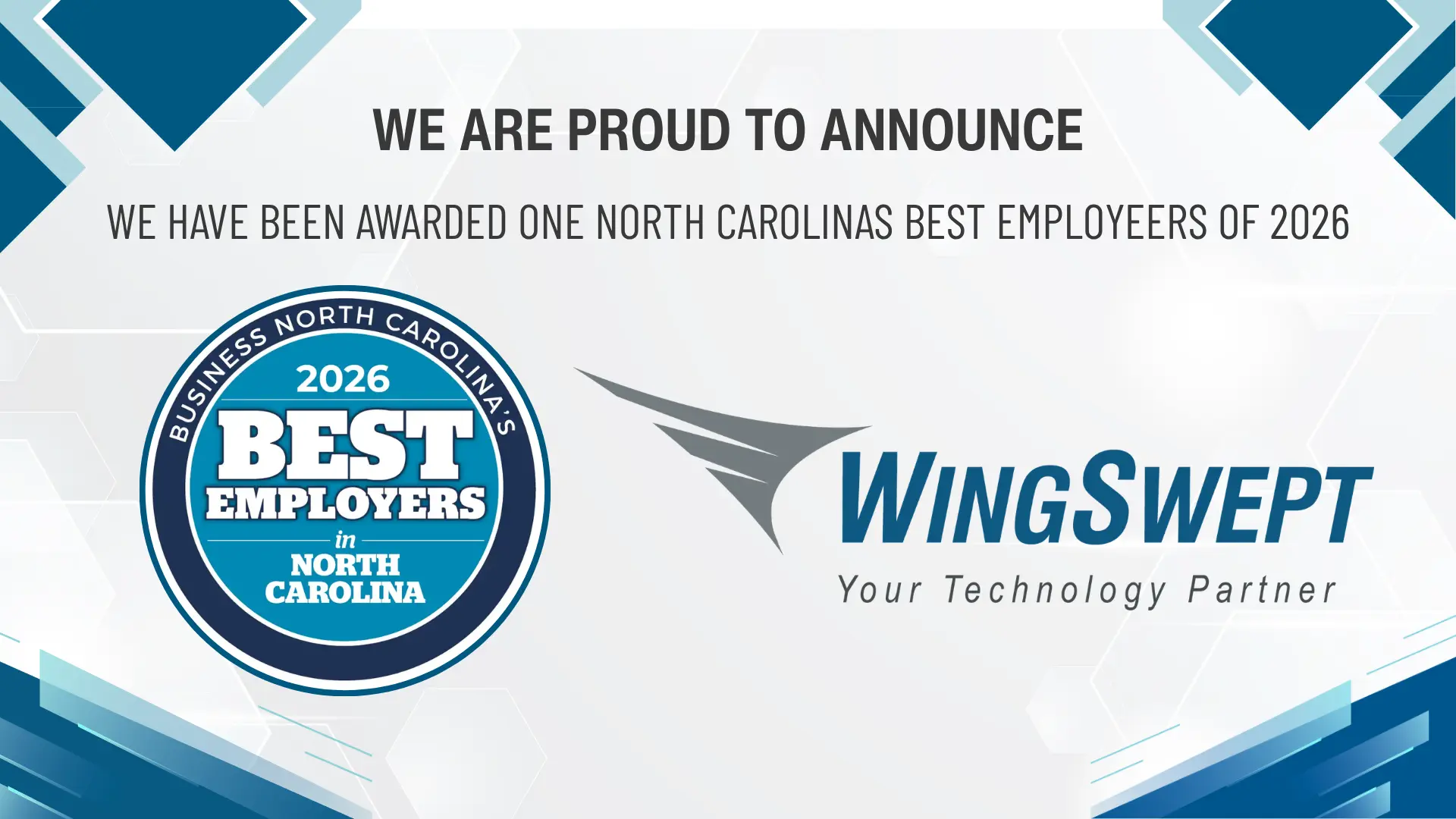 Best Employers in North Carolina Award